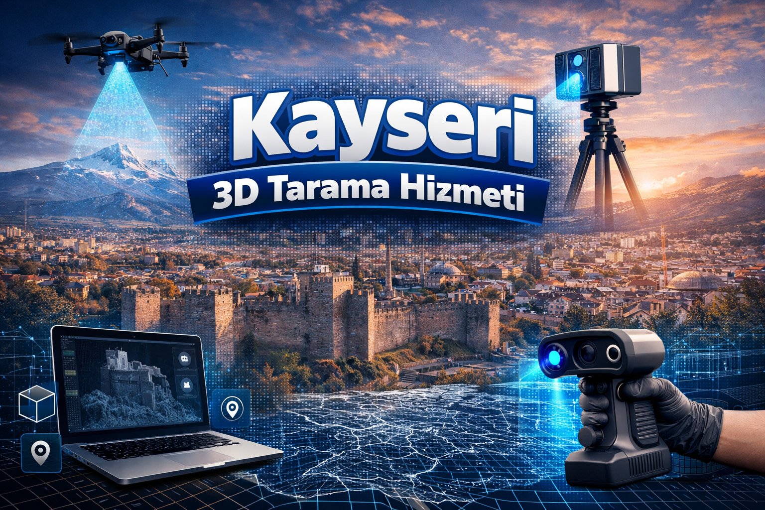 Kayseri 3D Tarama Hizmeti