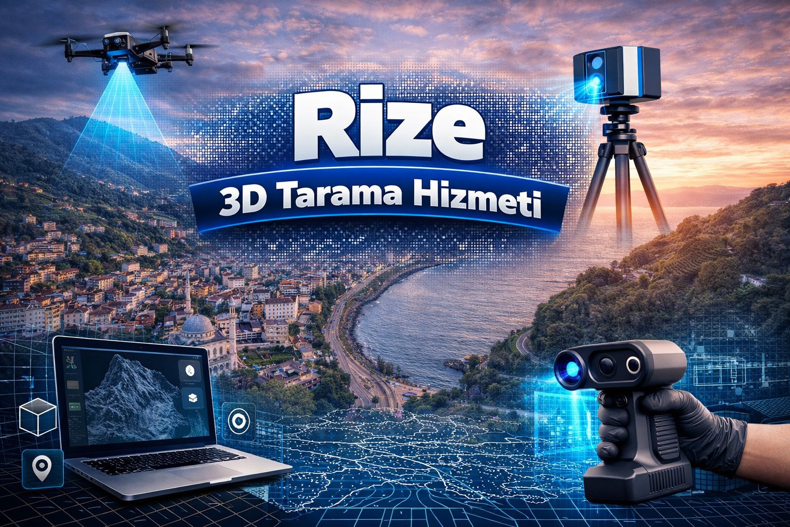 Rize 3D Tarama Hizmeti