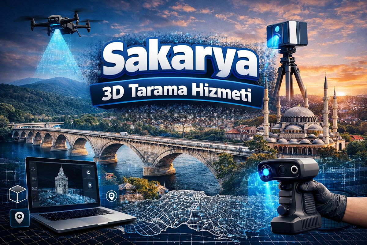 Sakarya 3D Tarama Hizmeti