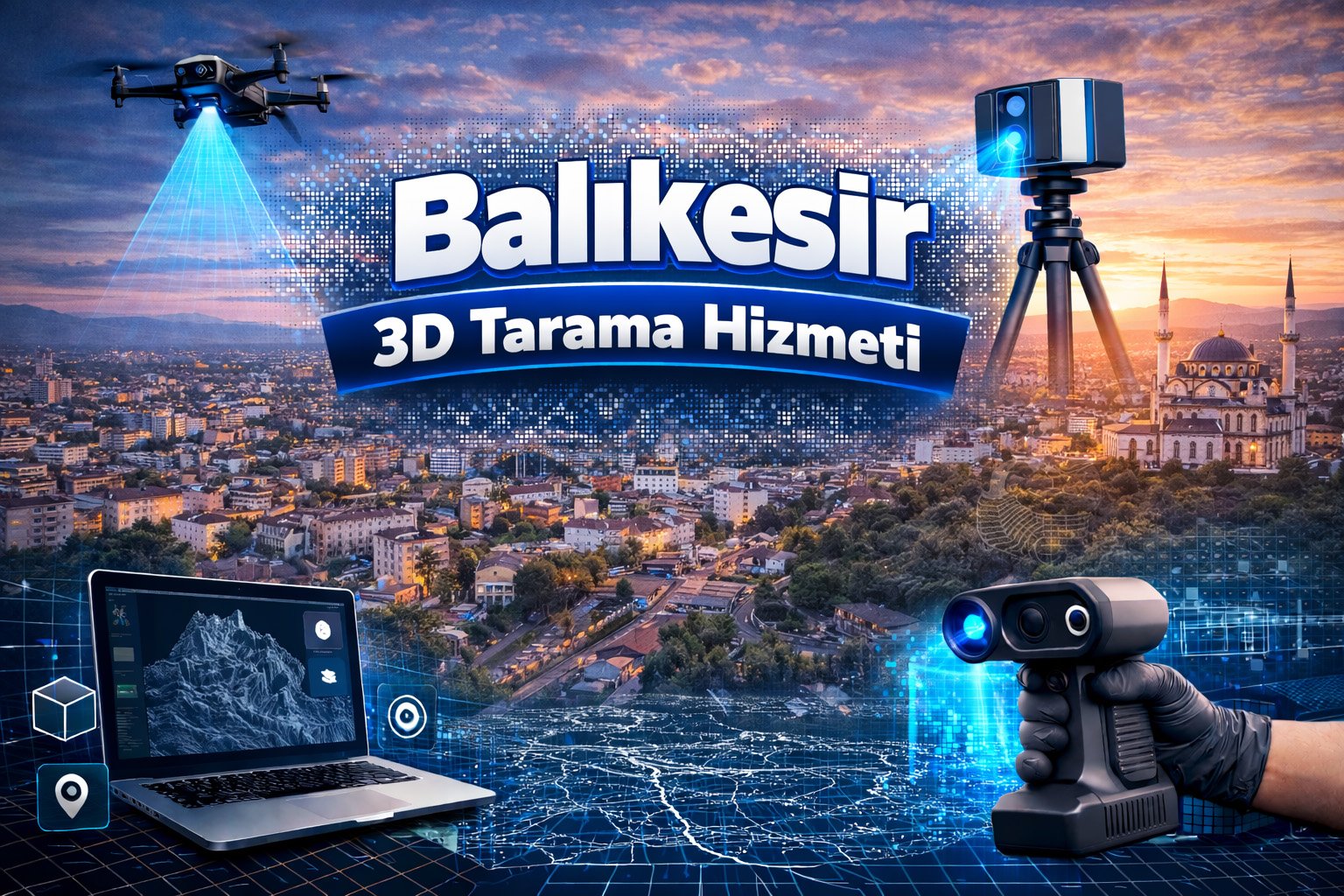 Balıkesir 3D Tarama Hizmeti