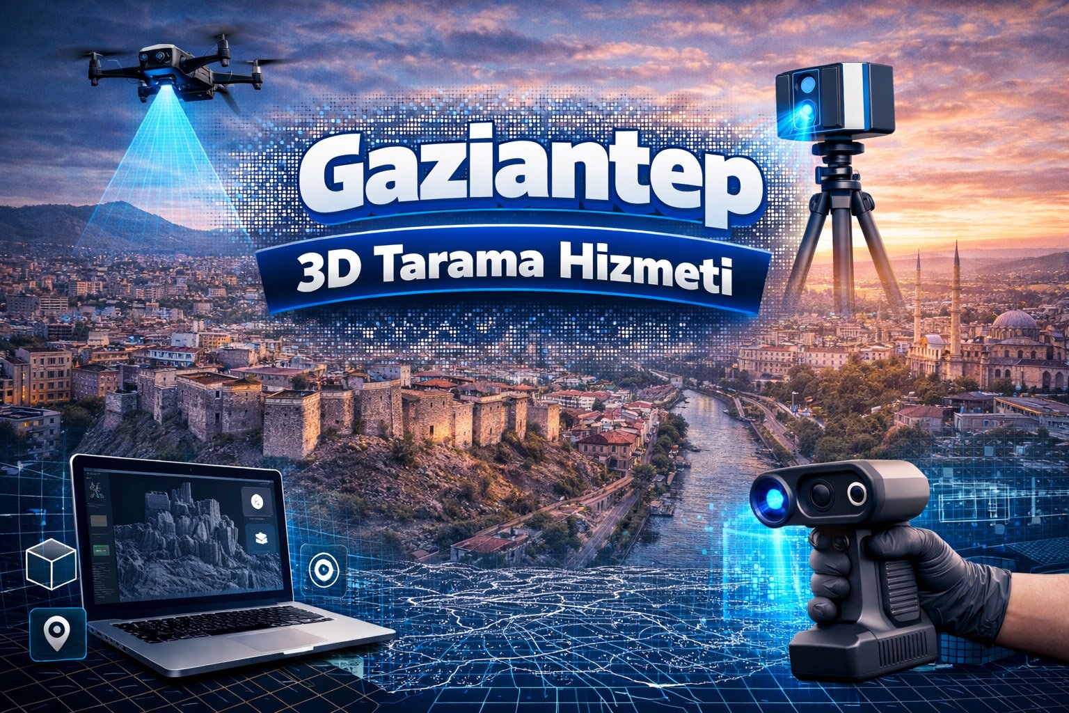 Gaziantep 3D Tarama Hizmeti
