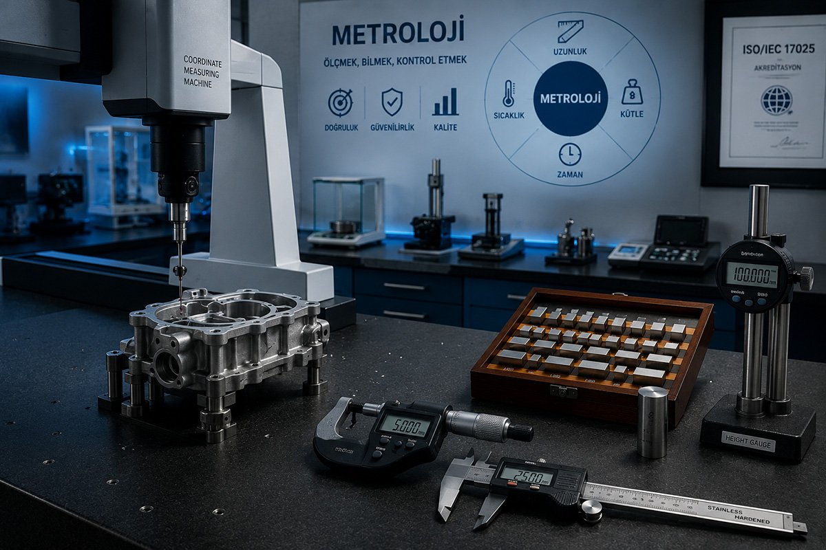 Metroloji Nedir? Endüstriyel Ölçüm Biliminin Temelleri